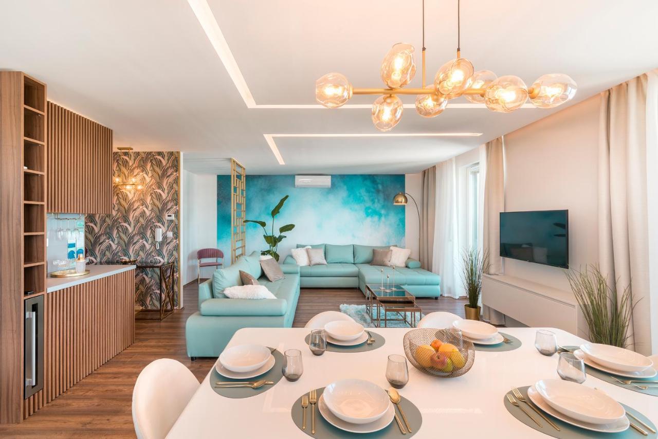 Sunset Resort - Lakeside Boutique Apartments Fonyod Ruang foto